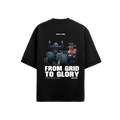 FROM GRID TO GLORY Oversize Tee – DRIVEN F1