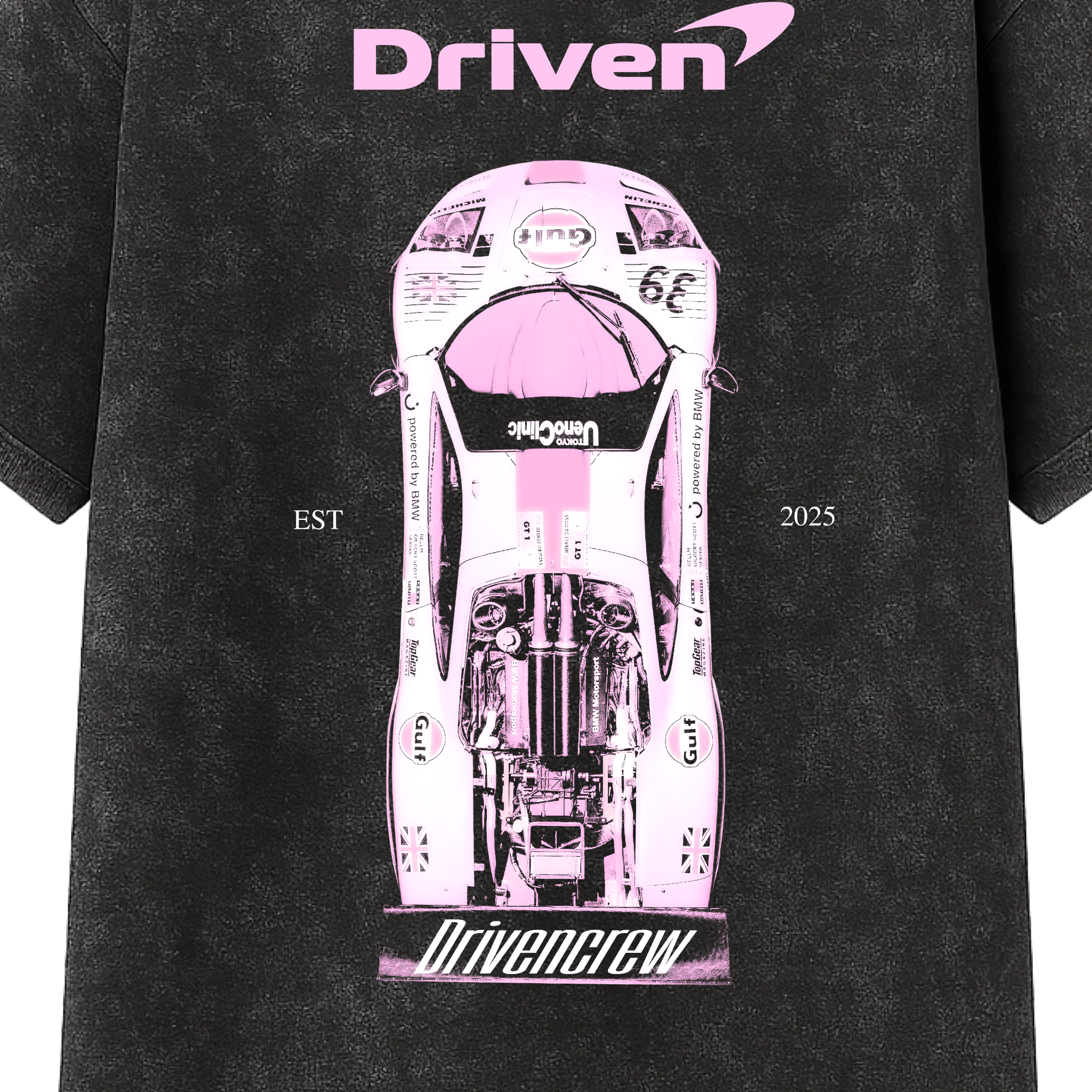 ACIDWASH - F1 GTR Inspired Racing Shirt